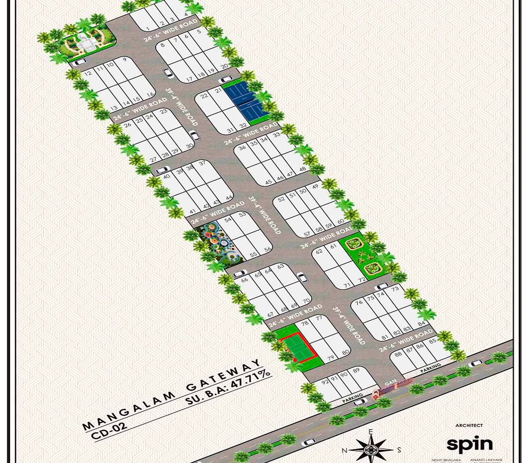 Dholera Plot Layout