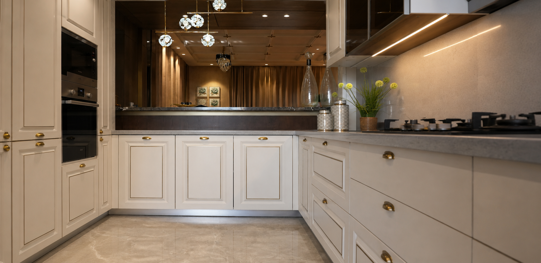 Dark kitchen