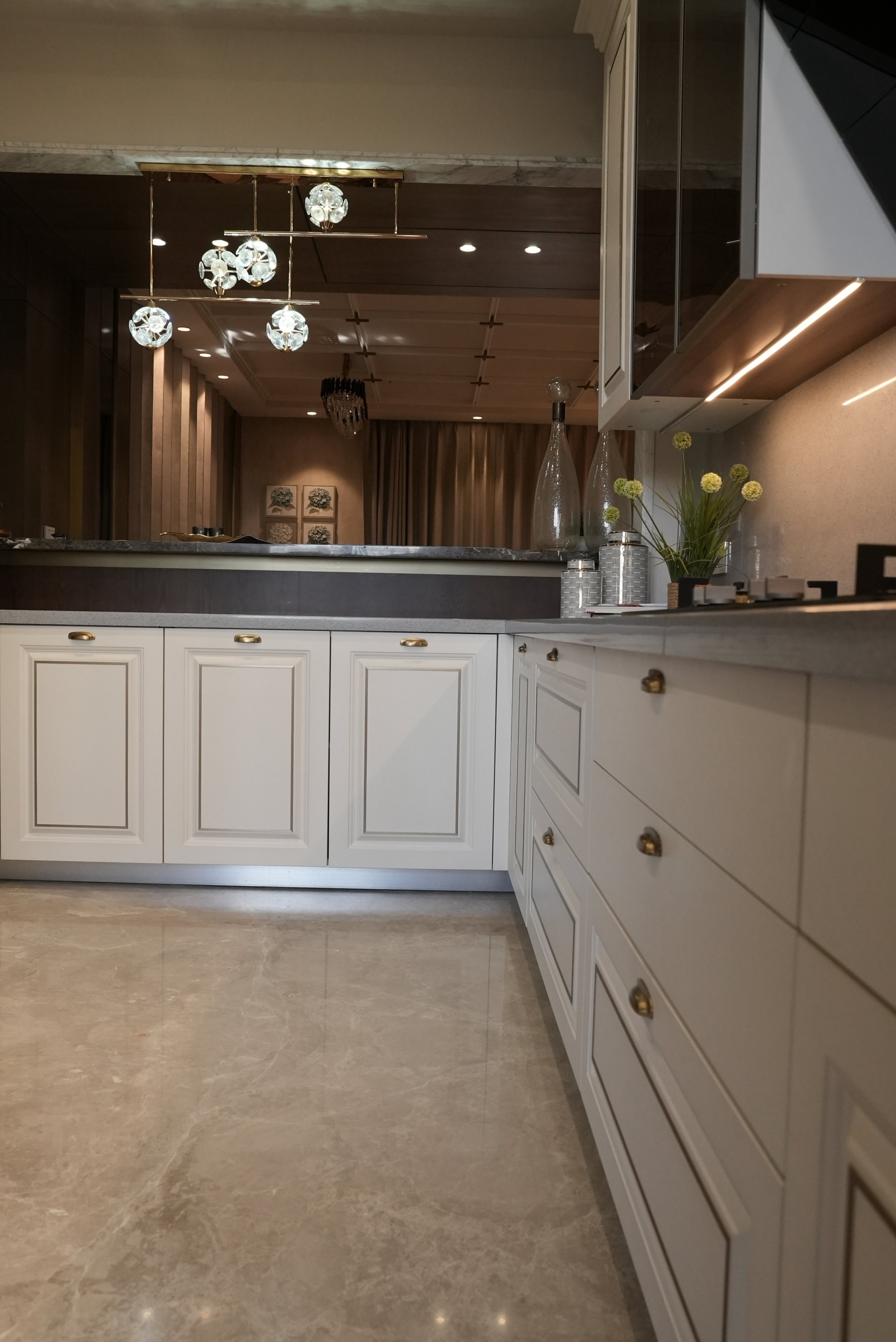 White kitchen